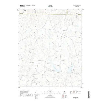 2019 Map of Cedar Grove, 2019 Print