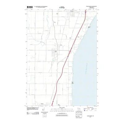2010 Map of Cedar Grove, 2010 Print