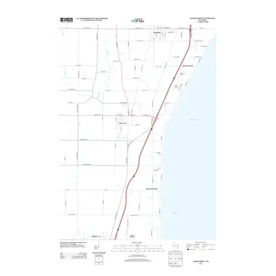 2013 Map of Cedar Grove, 2013 Print