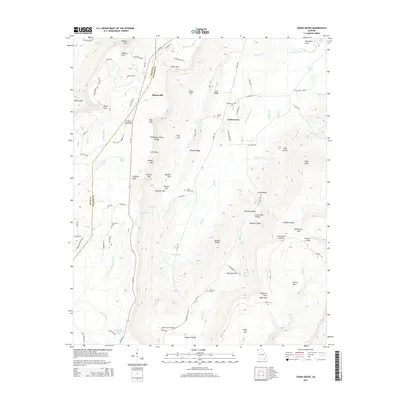 2014 Map of Cedar Grove, 2014 Print