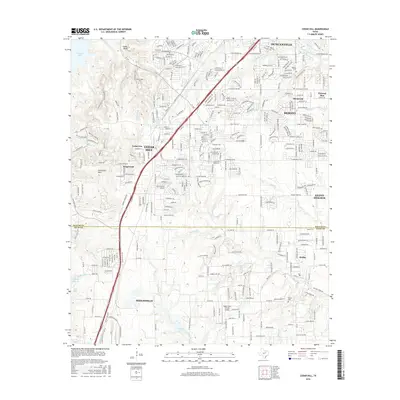 2016 Map of Cedar Hill, 2016 Print