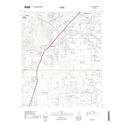 2019 Map of Cedar Hill, 2019 Print