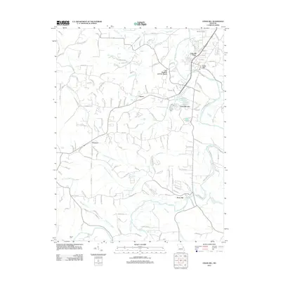 2012 Map of Cedar Hill, 2012 Print