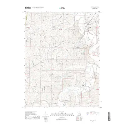 2017 Map of Cedar Hill, 2017 Print