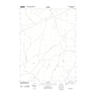 2010 Map of Cedar Knob, 2010 Print