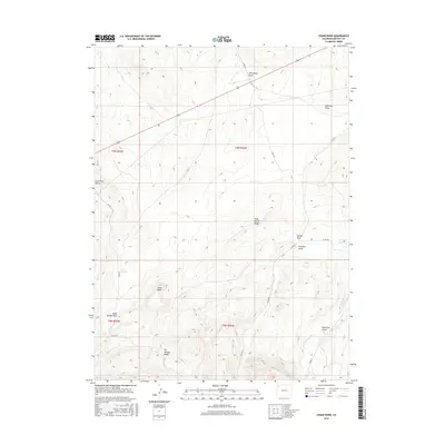 2016 Map of Cedar Knob, 2016 Print