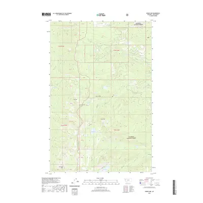 2020 Map of Cedar Lake, 2020 Print