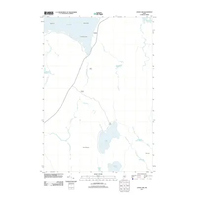2011 Map of Cedar Lake, 2011 Print