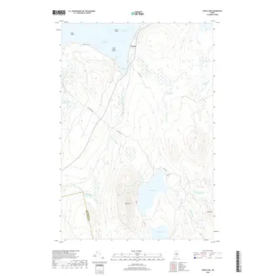 2018 Map of Cedar Lake, 2018 Print