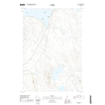 2021 Map of Cedar Lake, 2021 Print