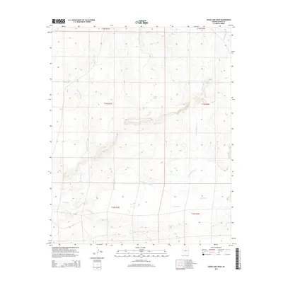 2014 Map of Cedar Lake Wash, 2014 Print