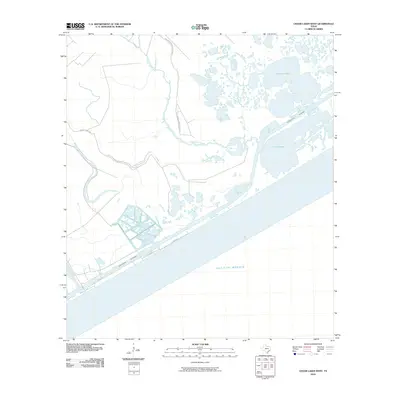 2010 Map of Cedar Lakes West, 2010 Print