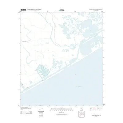 2013 Map of Cedar Lakes West, 2013 Print