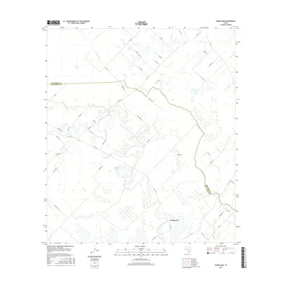 2016 Map of Cedar Lane, 2016 Print