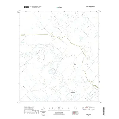 2019 Map of Cedar Lane, 2019 Print