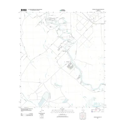 2013 Map of Cedar Lane NE, 2013 Print