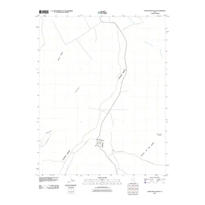 2010 Map of Cedar Mesa South, 2010 Print