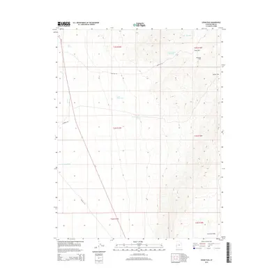 2014 Map of Cedar Pass, 2014 Print