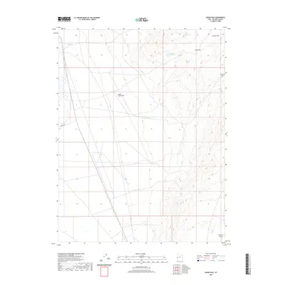 2020 Map of Cedar Pass, 2020 Print
