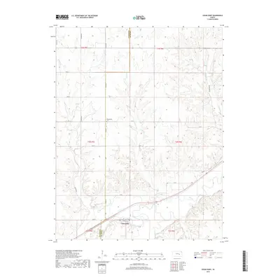 2018 Map of Cedar Point, 2018 Print