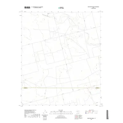 2019 Map of Cedar Point Ranch, 2019 Print