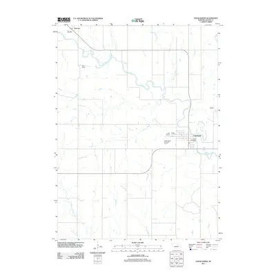 2011 Map of Cedar Rapids, 2011 Print
