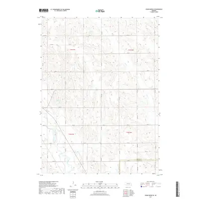 2017 Map of Cedar Rapids SE, 2017 Print