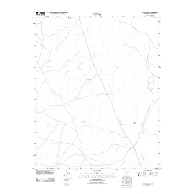 2011 Map of Cedar Ridge, 2011 Print