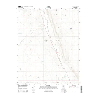 2014 Map of Cedar Ridge, 2014 Print