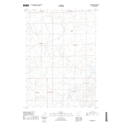 2017 Map of Cedar Ridge, 2017 Print