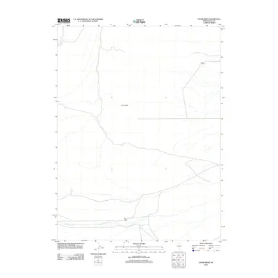 2012 Map of Cedar Ridge, 2012 Print