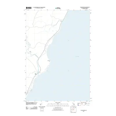 2011 Map of Cedar River, 2011 Print
