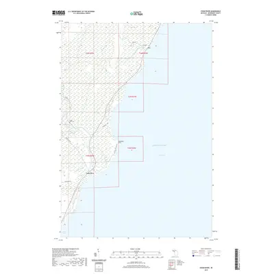 2019 Map of Cedar River, 2019 Print