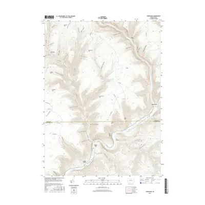 2016 Map of Cedar Run, 2016 Print