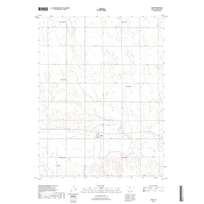 2018 Map of Cedar, 2018 Print