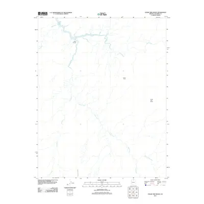 2011 Map of Cedar Tree Bench, 2011 Print