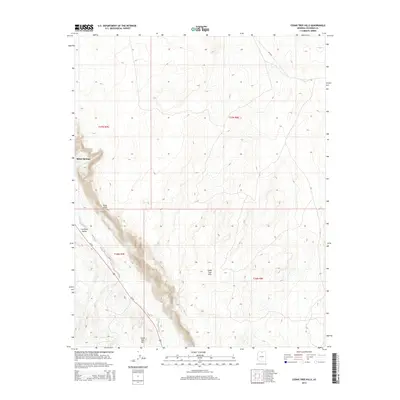 2014 Map of Cedar Tree Hills, 2014 Print