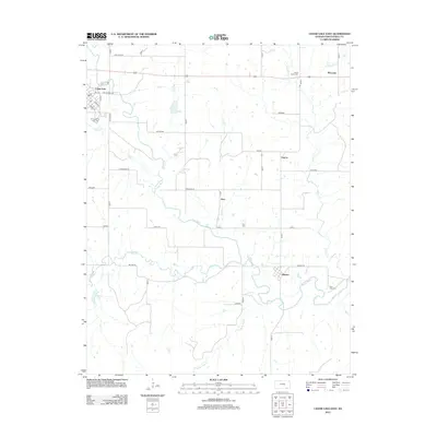 2012 Map of Cedar Vale East, 2012 Print