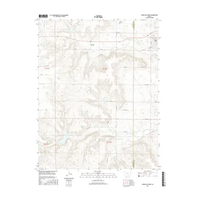 2015 Map of Cedar Vale West, 2015 Print