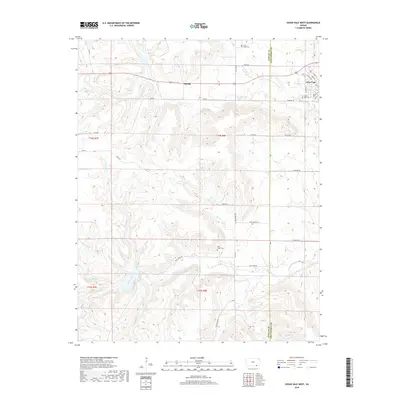 2018 Map of Cedar Vale West, 2018 Print