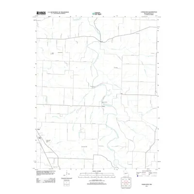 2011 Map of Cedar Vista, 2011 Print
