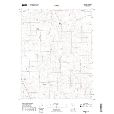 2017 Map of Cedar Vista, 2017 Print