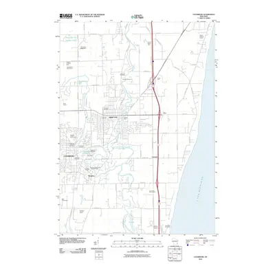 2010 Map of Cedarburg, 2010 Print