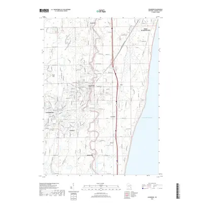 2018 Map of Cedarburg, 2018 Print