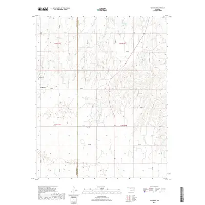 2018 Map of Cedardale, 2018 Print