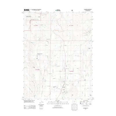 2013 Map of Cedaredge, 2013 Print