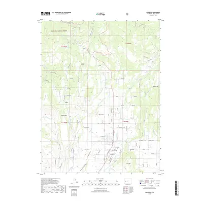 2019 Map of Cedaredge, 2019 Print