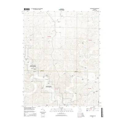 2015 Map of Cedargrove, 2015 Print
