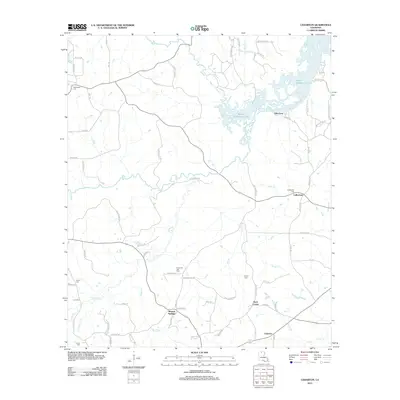 2012 Map of Cedarton, 2012 Print
