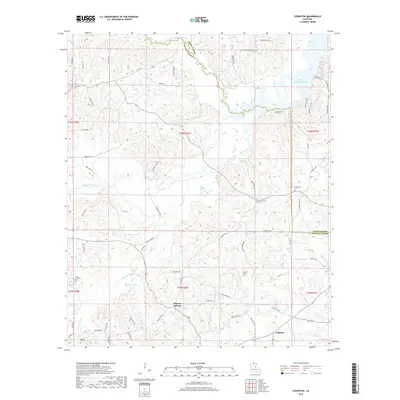 2018 Map of Cedarton, 2018 Print